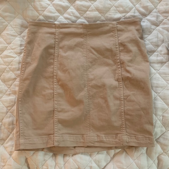 Free People Blush Jean Skirt! - Picture 2 of 4